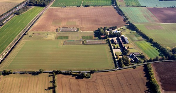 Broom's Barn aerial